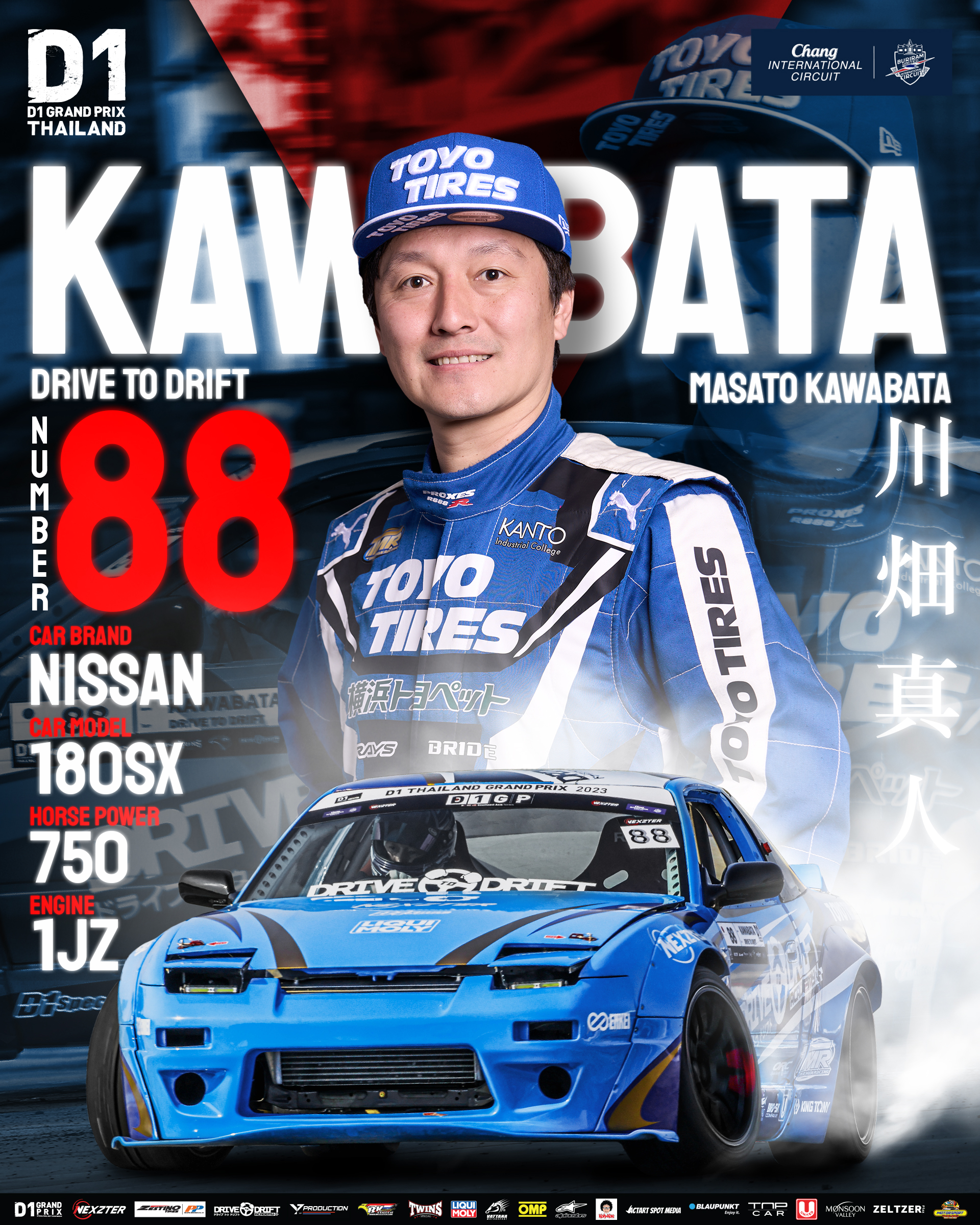 Profile Driver Number 88